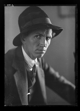 Antanas Ingelevičius, (auto)portretas. Apie 1930 m. 