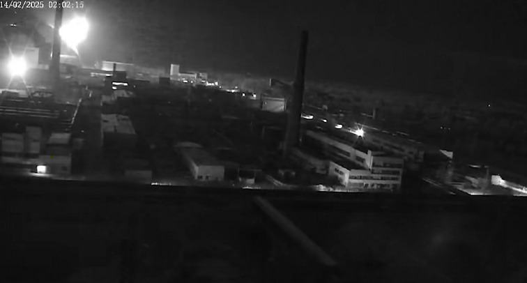 Rusų drono ataka prieš Čornobylio AE