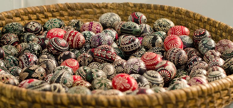 Margučių marginimas vašku Alytaus apylinkėse