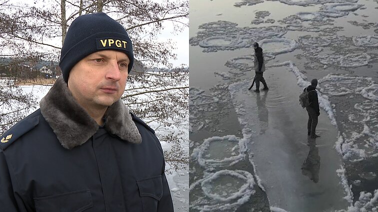 Perspėja apie pavojų ant ledo: elementarių taisyklių nežinojimas baigiasi tragedijomis