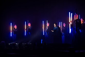 „Gregorian“ koncerto akimirka