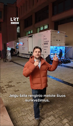 LRT „už kadro“: kaip atrodo darbas kilnojamoje televizijos stotyje?