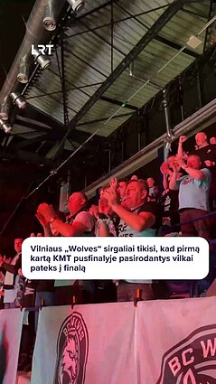 Vilniaus „Wolves“ sirgaliai serga už vilkus KMT pusfinalyje