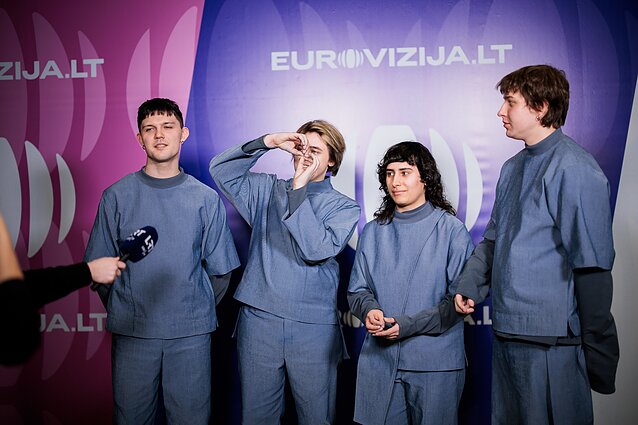 EUROVIZIJA.LT finalo dalyviai po generalinės repeticijos, „Katarsis“ EUROVIZIJA.LT finalo dalyviai po generalinės repeticijos, „Katarsis“