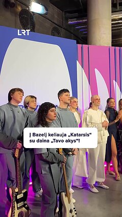 EUROVIZIJA.LT finalo emocijos: į Bazelį keliauja „Katarsis“! Sveikiname!