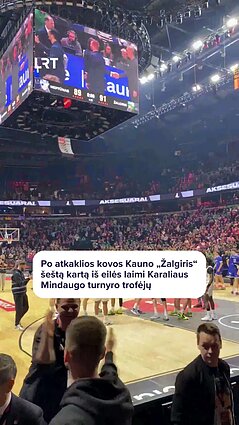 „Žalgiris“ palaužė „Neptūną“ ir triumfavo KMT finale