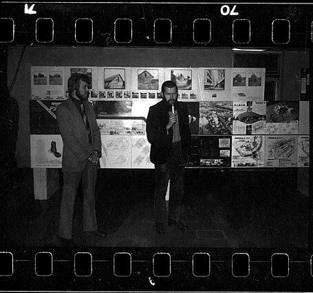 NSRD narių vizitas Kauno jaunųjų architektų parodoje