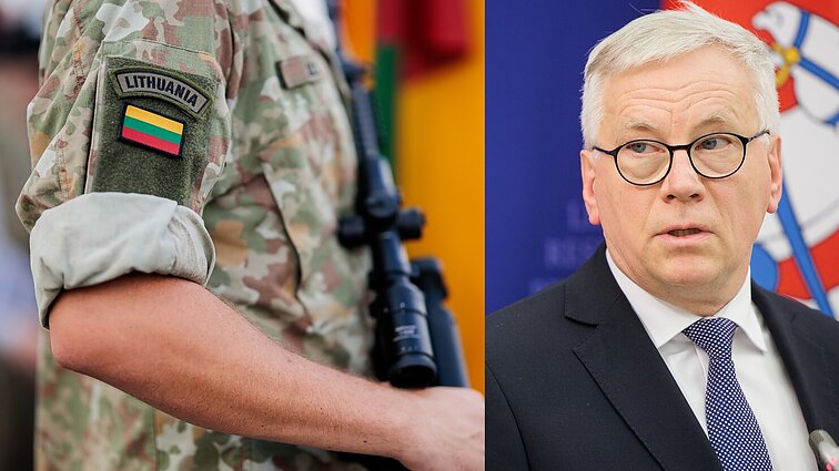 Šadžius apie skolinimąsi gynybai: „Lizingu pasistatysime Rūdininkų karinį miestelį“