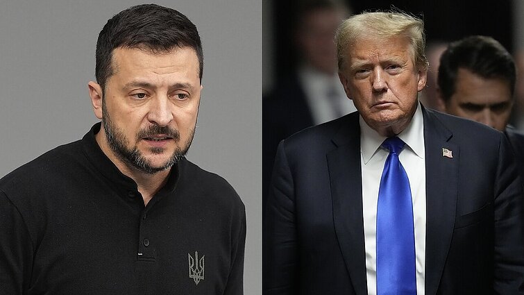 Zelenskis sureagavo į Trumpo kritikos strėles: deja, jis gyvena dezinformacijos erdvėje