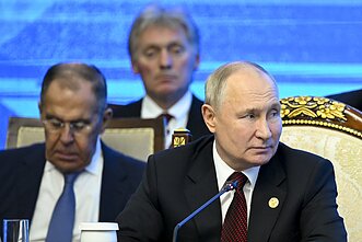Sergejus Lavrovas, Dmitrijus Peskovas, Vladimiras Putinas