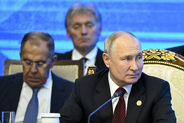 Sergejus Lavrovas, Dmitrijus Peskovas, Vladimiras Putinas