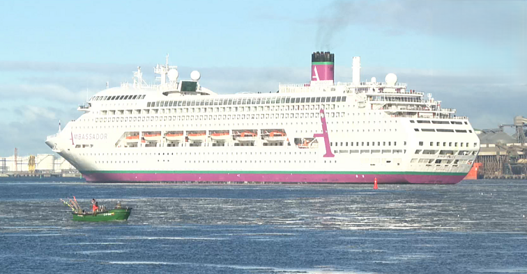 Prasideda kruizinis sezonas – į uostamiestį užsuko pirmasis laivas iš JK