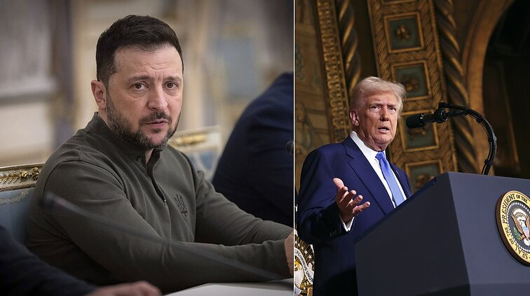 Baltųjų rūmų pareigūnai sako Kyjivui pritildyti kritiką Trumpui ir netrukdyti deryboms