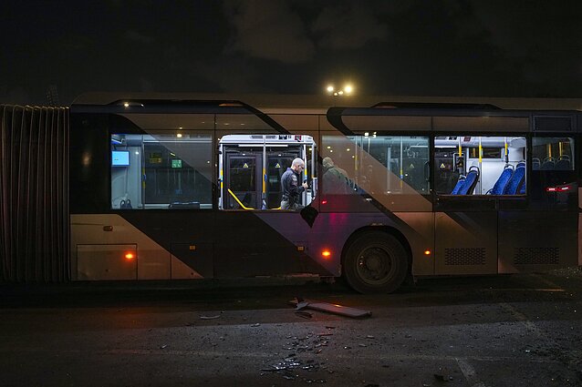 Sprogimai autobusuose Izraelyje