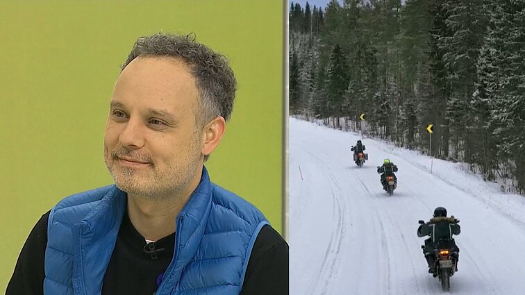 Šiaurę motociklu skrodęs keliautojas Mieliauskas: susidraugauju su nepatogumu