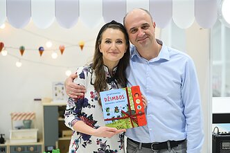 „Džimbos“ studijos įkūrėjai Agnė ir Andrius Borisevičiai „Džimbos“ studijos įkūrėjai Agnė ir Andrius Borisevičiai
