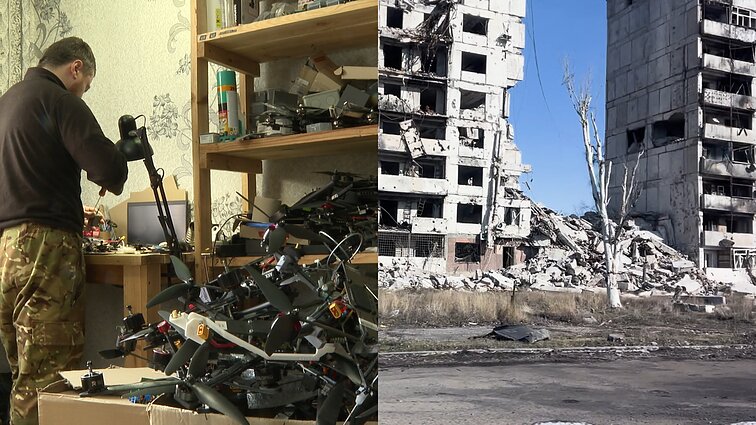 Ukrainai pasitinkant dar vienus karo metus tendencija aiški – dronai tampa vis svarbesni