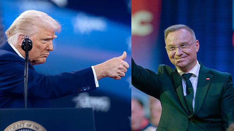 Duda per 10 minučių susitikimą su Trumpu išgirdo – JAV sustiprins karių buvimą Lenkijoje