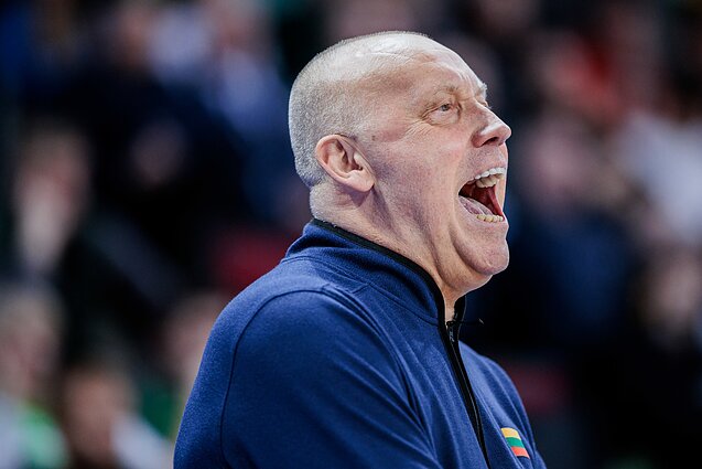 Rimas Kurtinaitis, Europos krepšinio čempionato atranka: Lietuva – Estija
