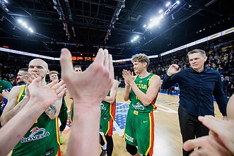 Mindaugas Kuzminskas, Saulius Kuzminskas, Europos krepšinio čempionato atranka: Lietuva – Estija