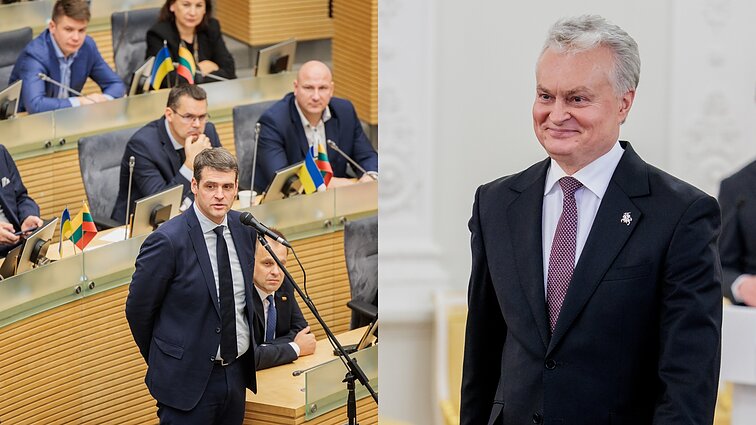 Pažadai trenkti durim ir taikiklyje atsiradęs Nausėda: ekspertas įvertino 100 Seimo dienų
