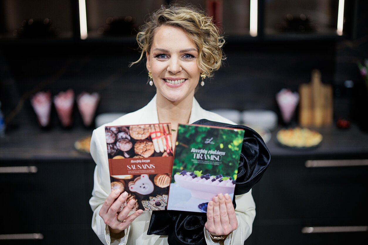 Liucinos Rimgailės receptų knygų pristatymas