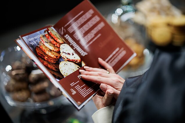 Liucinos Rimgailės receptų knygų pristatymas