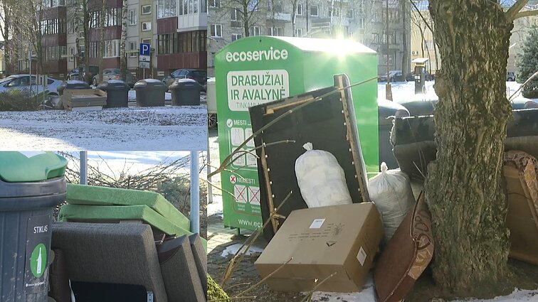 Šiaulių kiemuose dygsta nelegalūs sąvartynai: labiausiai šiukšlintojus drausmina viešumas