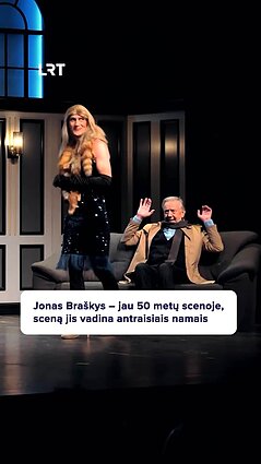 Jonas Braškys: aš esu aktorius ir ką gaunu stengiuosi kuo geriau atlikti