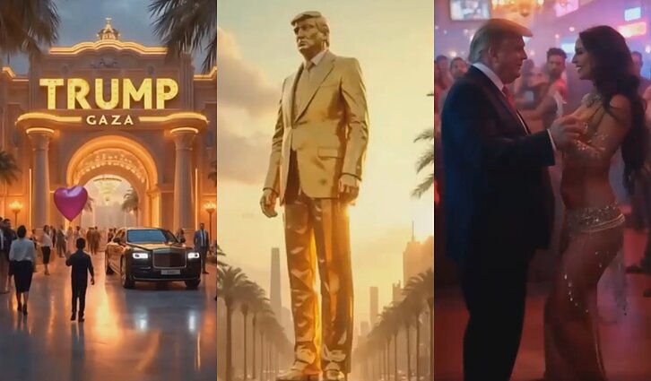 Klipą apie klestinčią Gazą įvertinęs politologas: tai – Trumpo teatro tęsinys