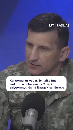 Vaikšnoras apie tai, kas taptų signalu Rusijai „eiti toliau“