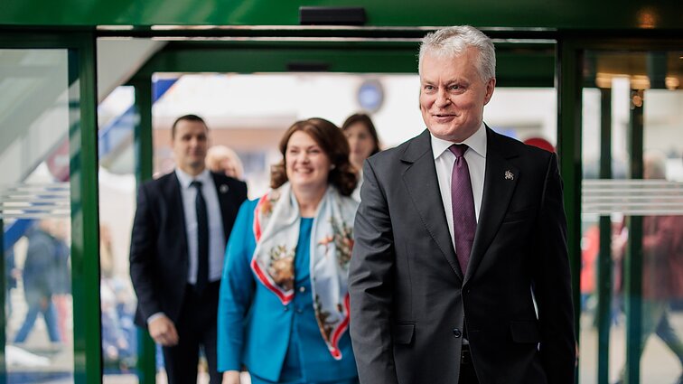 Nerimo ženklų Lietuvai dėl „Zapad“ pratybų nematantis Nausėda: nesibaiminame tos jėgos