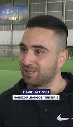 Penktą sezoną prie „Bangos“ vairo stojantis Afonso: Gargždai yra futbolo miestas