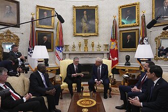 K. Стармер і Д. Трамп K. Стармер і Д. Трамп