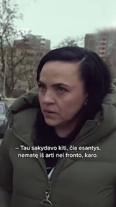 Matulaitytė-Feldhausen apie stereotipus: žmonės nesupranta, kad karas yra