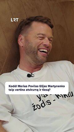 Martynenko apie atvirumą: negali mulkint nei savęs, nei kitų