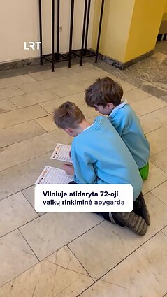 72-oji vaikų rinkiminė apygarda: už ką balsuoja vaikai?