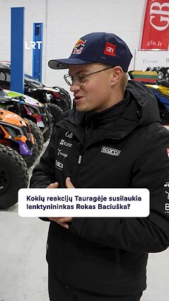 Rokas Baciuška apie tauragiškių reakcijas: aš pats nejaukiai jaučiuosi