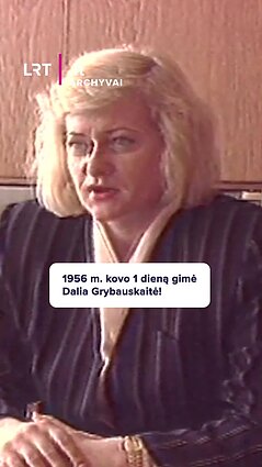 1956 m. kovo 1 dieną gimė Dalia Grybauskaitė!
