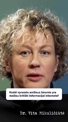 Kodėl vyresnio amžiaus žmonės patiki melagingom naujienom?