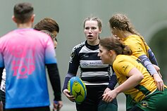 Vilniuje praūžė tarptautinis moterų regbio-7 turnyras: vyravo šaltis ir kieta kova