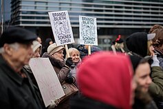 Sostinėje – antras protestas prieš autobusų bilietų branginimą