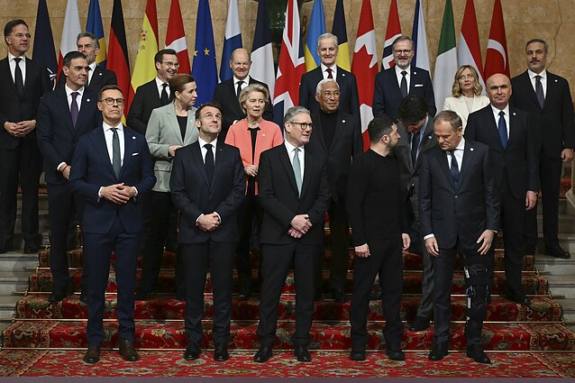 Keir Starmer hosted a summit in London to discuss Europe's support for Ukraine