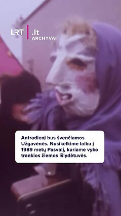 Nusikelkime laiku į 1989 metų Pasvalį, kuriame vyko trankios žiemos išlydėtuvės