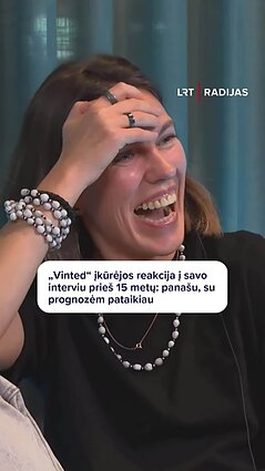 „Vinted“ įkūrėja Milda Mitkutė: noras vartoti atsakingiau labai kyla į viršų