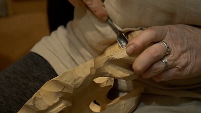 Tautodailininko Sauliaus Tamulio kaukės