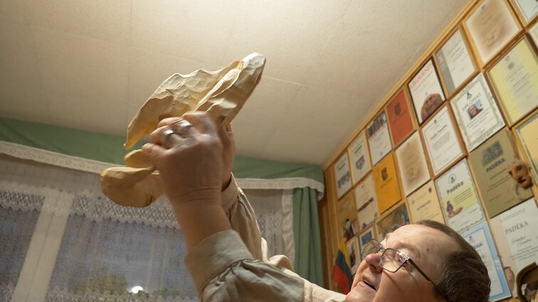 Tautodailininko Sauliaus Tamulio kaukės