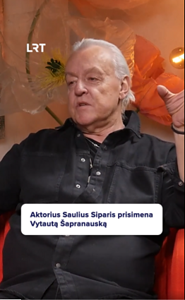 Kokį patarimą Šapranauskas davė Sipariui?