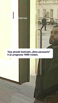 Taip atrodė festivalis „Kino pavasaris“ ir jo programa 1999 metais