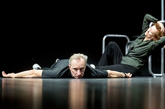 Spektaklio „Paukščiai“ repeticija LNDT Spektaklio „Paukščiai“ repeticija LNDT